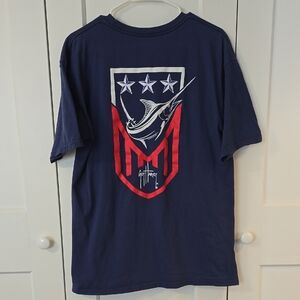 Guy Harvey Classic Fit Navy Tee